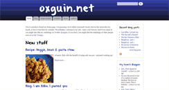 Desktop Screenshot of oxguin.net
